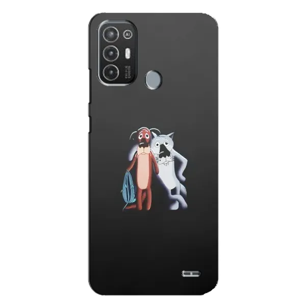 Чехол с рисунком «Шо, опять» для TECNO Pop 6 Pro (BE8)