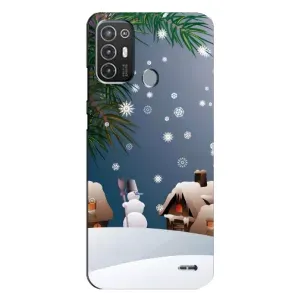 Чехлы на Новый Год TECNO Pop 6 Pro (BE8) (Зима)