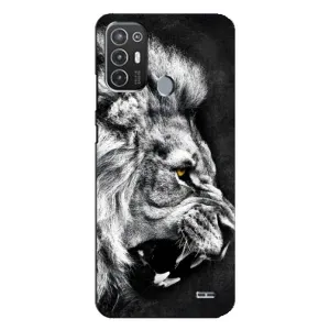 Чохол з картинкою на TECNO Pop 6 Pro (BE8) (Злий Лев)