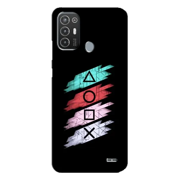 Чехол с рисунком «Значки Sony» для TECNO Pop 6 Pro (BE8) Чехол с рисунком «Значки Sony» для TECNO Pop 6 Pro (BE8)