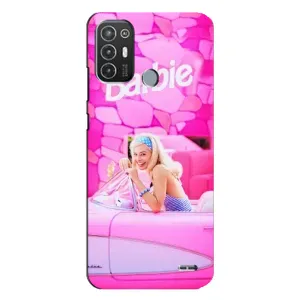 Силіконовый Чохол Барбі фільм на TECNO Pop 6 Pro (BE8) (Зставка)