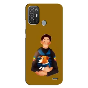 Чехол с принтом для TECNO Pop 6 Pro (BE8) (ЗСУ Патрон)