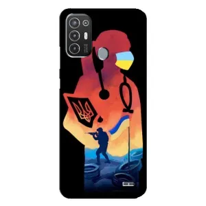 ЗСУ Чехлы (TPU) для TECNO Pop 6 Pro (BE8) (ЗСУ Врач)