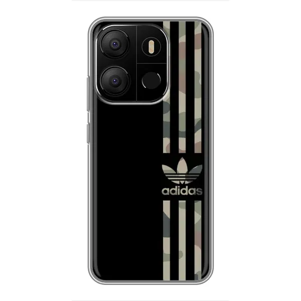 Чехол с рисунком «Adidas» для TECNO Pop 7 Pro Чехол с рисунком «Adidas» для TECNO Pop 7 Pro