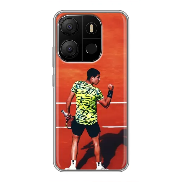 Чехол с рисунком «Алькарас Теннисист» для TECNO Pop 7 Pro Чехол с рисунком «Алькарас Теннисист» для TECNO Pop 7 Pro