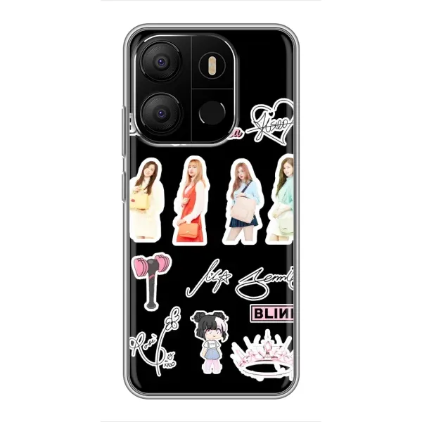 Чехол с рисунком «Арт блэкпинг» для TECNO Pop 7 Pro Чехол с рисунком «Арт блэкпинг» для TECNO Pop 7 Pro