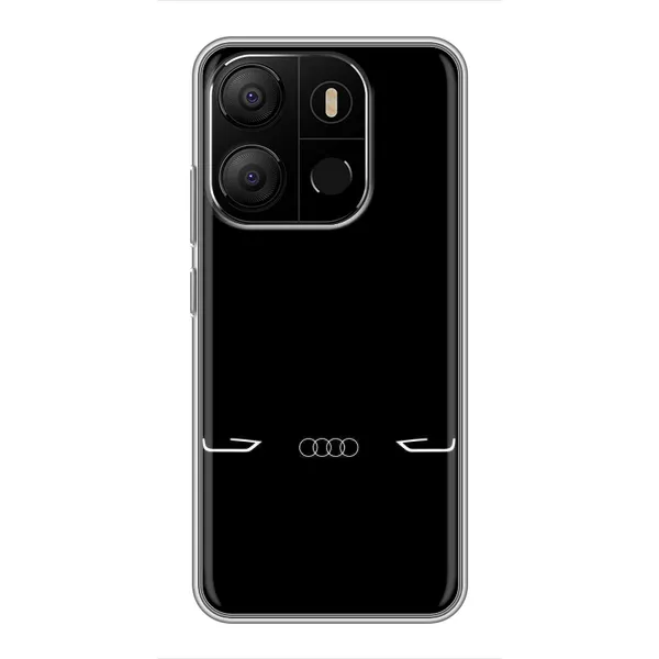 Чохол з малюнком «Сілует Audi» для TECNO Pop 7 Pro Чохол з малюнком «Сілует Audi» для TECNO Pop 7 Pro