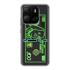 Чехол (Дорого -богато) на Tecno Pop 7 Pro (Баксы)