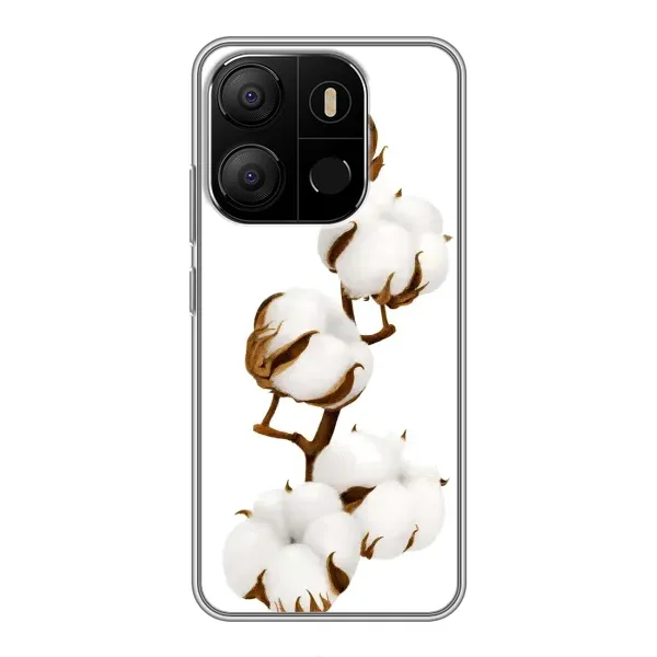 Чохол з малюнком «Бавовна» для TECNO Pop 7 Pro Чохол з малюнком «Бавовна» для TECNO Pop 7 Pro