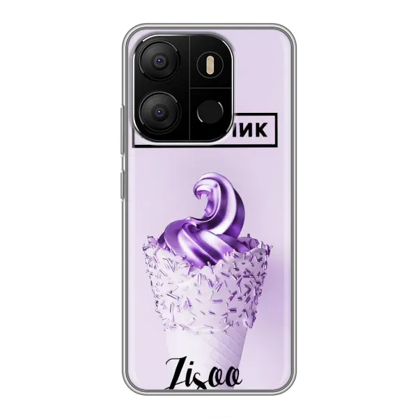 Чехол с рисунком «BLACKPINK lisa» для TECNO Pop 7 Pro Чехол с рисунком «BLACKPINK lisa» для TECNO Pop 7 Pro