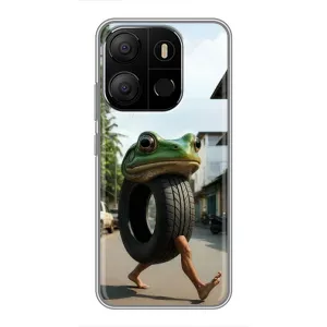 Чехол с мемами тралалело тралала для Tecno Pop 7 Pro (Бонека амбалабу)