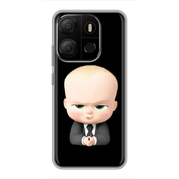Чехол с рисунком «Бос» для TECNO Pop 7 Pro