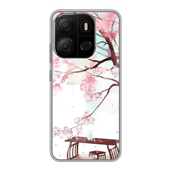 Чехол с рисунком «Чайная церемония» для TECNO Pop 7 Pro Чехол с рисунком «Чайная церемония» для TECNO Pop 7 Pro