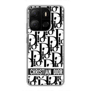 Чохол (Dior, Prada, YSL, Chanel) для Tecno Pop 7 Pro (Christian Dior)