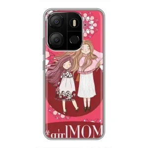 Чохли для МАМИ на Tecno Pop 7 Pro (Дочка та мама)