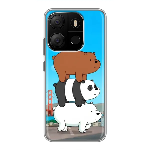 Чехол с рисунком «Друзья» для TECNO Pop 7 Pro Чехол с рисунком «Друзья» для TECNO Pop 7 Pro