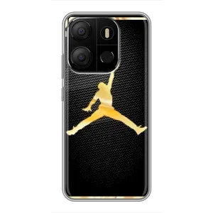 Силіконовый Чохол Nike Air Jordan на Техно ПОП 7 Про (Джордан 23)