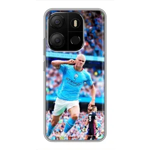 Чохли з принтом на Tecno Pop 7 Pro Футболіст (фанати Холанда)