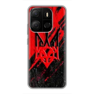 Чохол Укр Символіка для Tecno Pop 7 Pro (Герб України)
