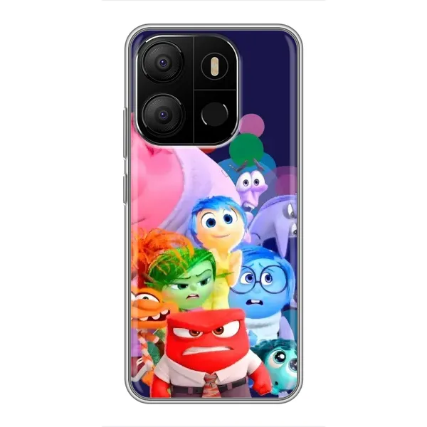 Чехол с рисунком «Герои головоломки» для TECNO Pop 7 Pro Чехол с рисунком «Герои головоломки» для TECNO Pop 7 Pro