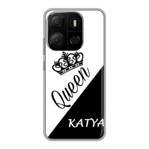 Іменні Жіночі Чохли для Tecno Pop 7 Pro (KATYA)