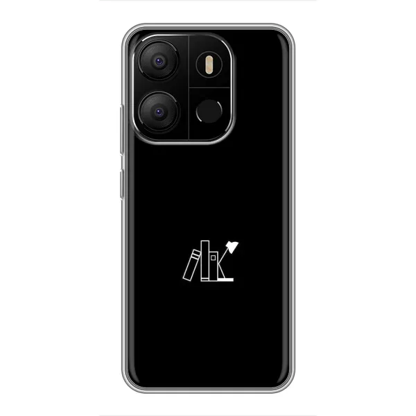 Чехол с рисунком «Книжки» для TECNO Pop 7 Pro Чехол с рисунком «Книжки» для TECNO Pop 7 Pro