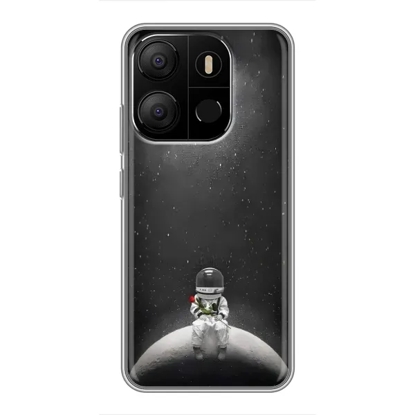 Чехол с рисунком «Космонавт романтик» для TECNO Pop 7 Pro Чехол с рисунком «Космонавт романтик» для TECNO Pop 7 Pro