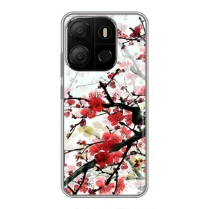 Чохол з картинкою Сакури на Tecno Pop 7 Pro