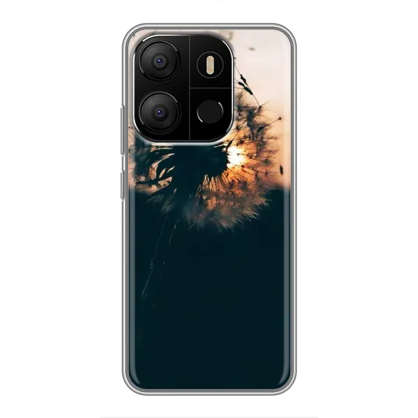 Чехол с рисунком «Красивый одуванчик» для TECNO Pop 7 Pro Чехол с рисунком «Красивый одуванчик» для TECNO Pop 7 Pro