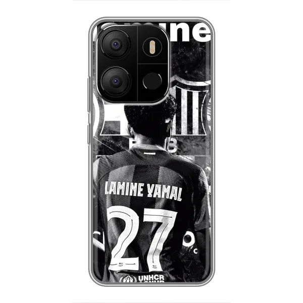 Чехол с рисунком «Ламин Ямаль» для TECNO Pop 7 Pro Чехол с рисунком «Ламин Ямаль» для TECNO Pop 7 Pro