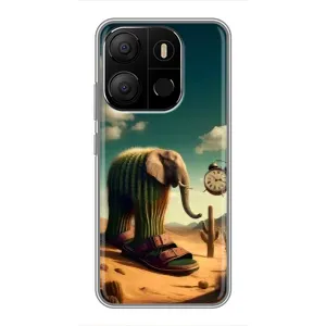 Чехол с мемами тралалело тралала для Tecno Pop 7 Pro