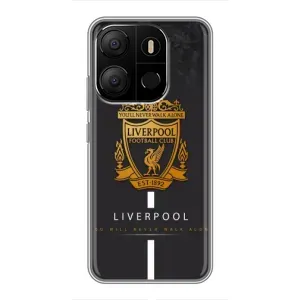 Силиконовые Чехлы принт Футбол на Tecno Pop 7 Pro (Liverpool)