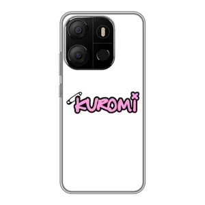 Чехол с персонажем Куроми на Tecno Pop 7 Pro (Лого Куроми)