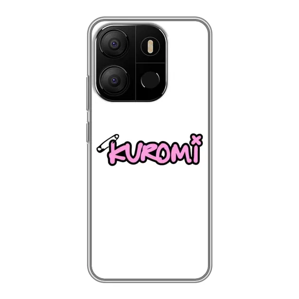 Чехол с рисунком «Лого Куроми» для TECNO Pop 7 Pro Чехол с рисунком «Лого Куроми» для TECNO Pop 7 Pro