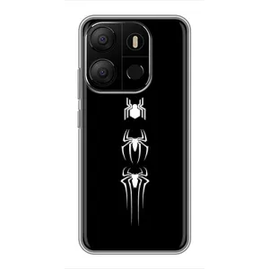 Чохол Супергерой Людина Павук на Tecno Pop 7 Pro (Лого павука)