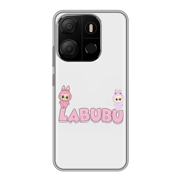 Чохол з малюнком «Логотип Лабубу» для TECNO Pop 7 Pro Чохол з малюнком «Логотип Лабубу» для TECNO Pop 7 Pro