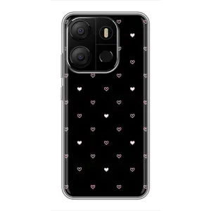 Чехлы с тематикой "Маленькие Сердечки" на Tecno Pop 7 Pro (Маленькие сердечки)
