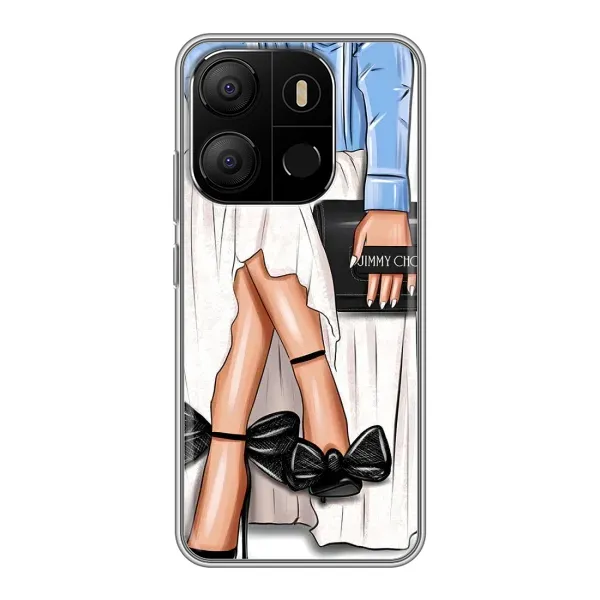 Чехол с рисунком «Мода» для TECNO Pop 7 Pro Чехол с рисунком «Мода» для TECNO Pop 7 Pro