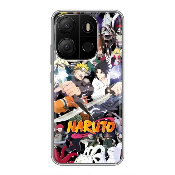 Чехол с рисунком «Наруто постер» для TECNO Pop 7 Pro Чехол с рисунком «Наруто постер» для TECNO Pop 7 Pro