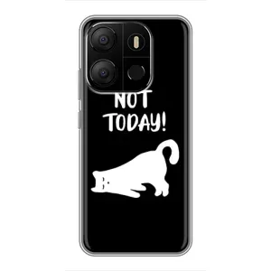 Бампер з зображенням Котиків для Техно ПОП 7 Про (Not Today)