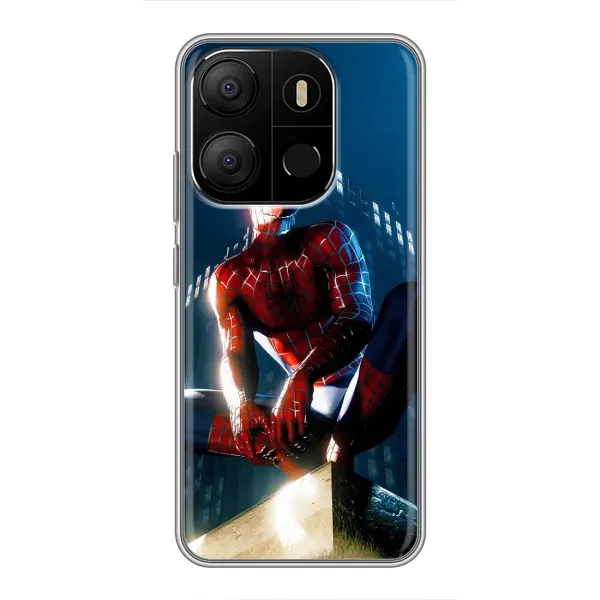 Чехол с рисунком «Паук на доме» для TECNO Pop 7 Pro Чехол с рисунком «Паук на доме» для TECNO Pop 7 Pro