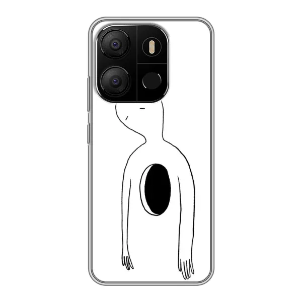 Чехол с рисунком «Пустота» для TECNO Pop 7 Pro Чехол с рисунком «Пустота» для TECNO Pop 7 Pro
