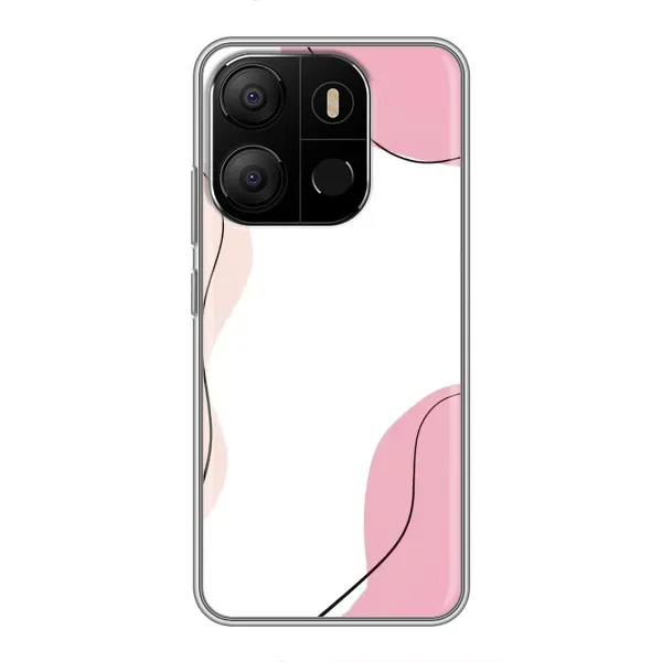 Чехол с рисунком «Розовый фон» для TECNO Pop 7 Pro Чехол с рисунком «Розовый фон» для TECNO Pop 7 Pro
