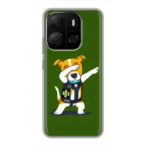 Чехол с принтом Собаки Патрон для Tecno Pop 7 Pro (Собака Патрон)