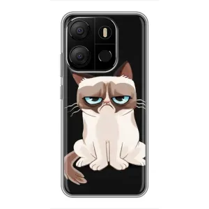 Чохол на тематику: Коти для TECNO Pop 7 Pro (Погляд кота)