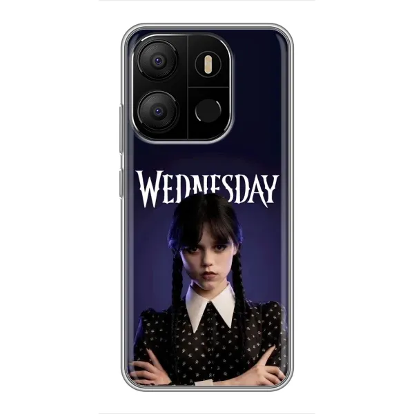 Чехол с рисунком «Wednesdey» для TECNO Pop 7 Pro Чехол с рисунком «Wednesdey» для TECNO Pop 7 Pro