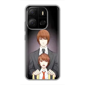 Чохли з героями АНИМЕ на Tecno Pop 7 Pro (Ягамі виріс)