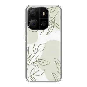 Чехол цветочный дизайн для Tecno Pop 7 Pro