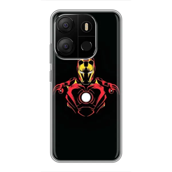 Чехол с рисунком «Железный человек» для TECNO Pop 7 Pro Чехол с рисунком «Железный человек» для TECNO Pop 7 Pro