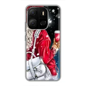 Чохли на Новий Рік Tecno Pop 7 Pro (Зима прийшла)